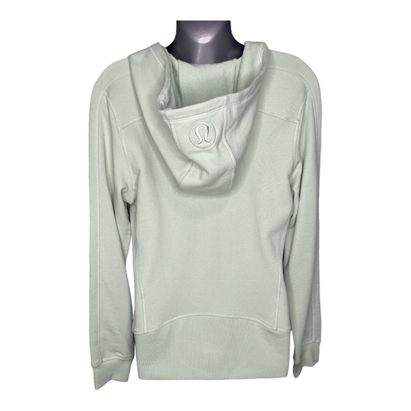 Lululemon Cool and Collected Jacket Hoodie Green SBRZ Womens, Size 6 New - Picture 2 of 8